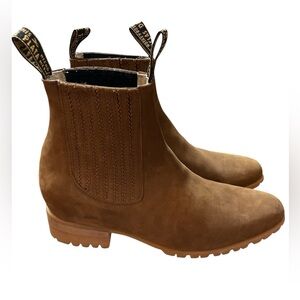 Women's Espuelas De Plata Western Brown Leather cowboy boots in Mexico Size 11